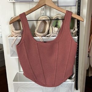 Express body contour corset top